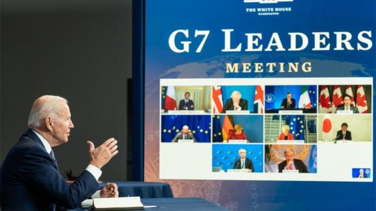 G7 çevrim içi zirvesinin ardından savaşla ilgili ortak açıklama