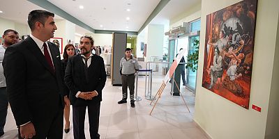 100. Yıla Yakışan Sergi Kartal Belediyesi'nde Açıldı