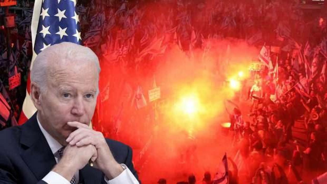 ABD Başkanı Joe Biden'dan İsrail'in iç işlerine müdahale açıklaması: Çok endişeliyiz