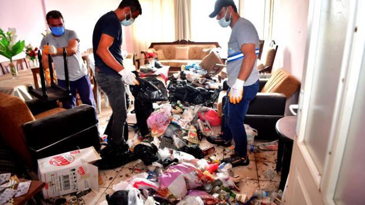 Adana'da evden çıkanlar şoke etti! Binayı böcekler istila etmişti