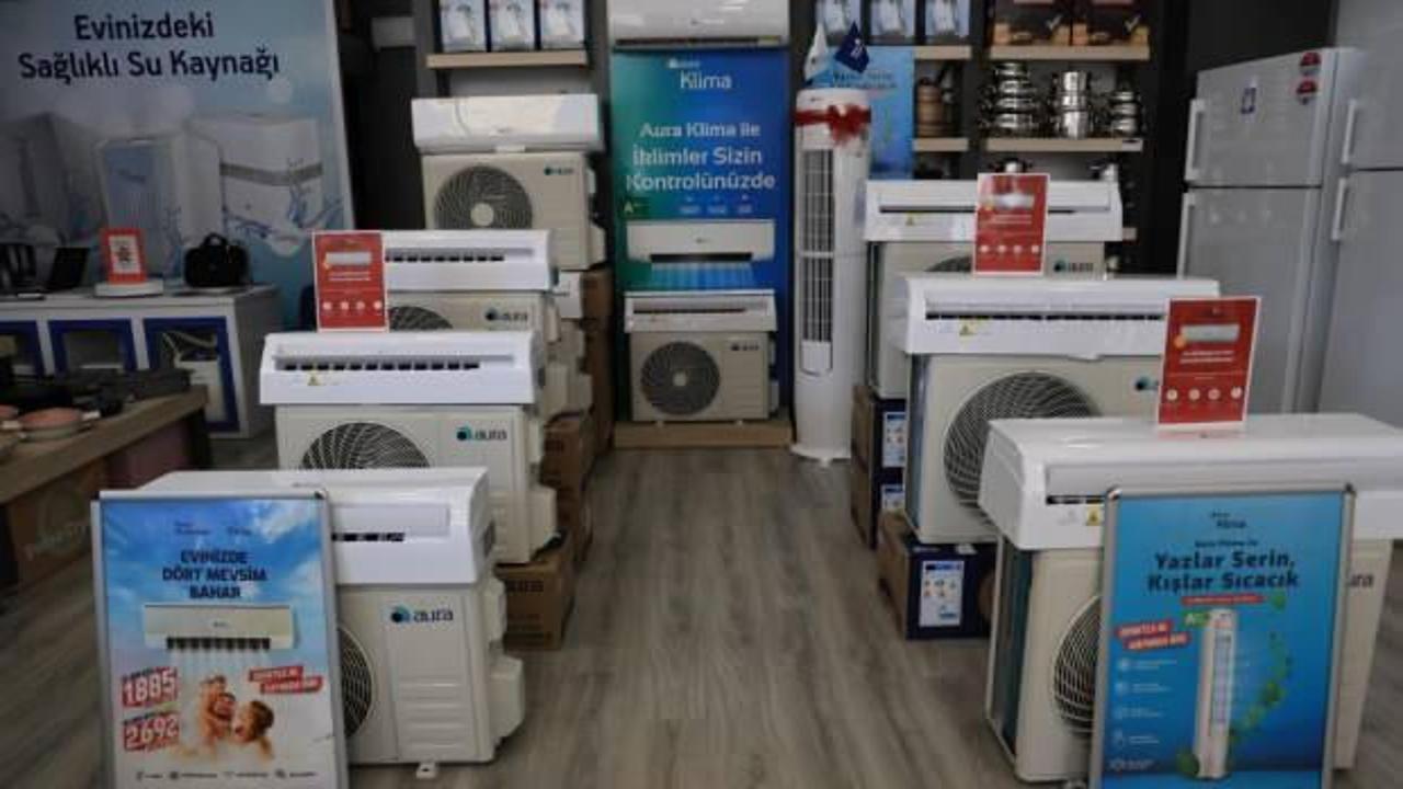 Adana'da sıcaklar arttı, klima satışları başladı