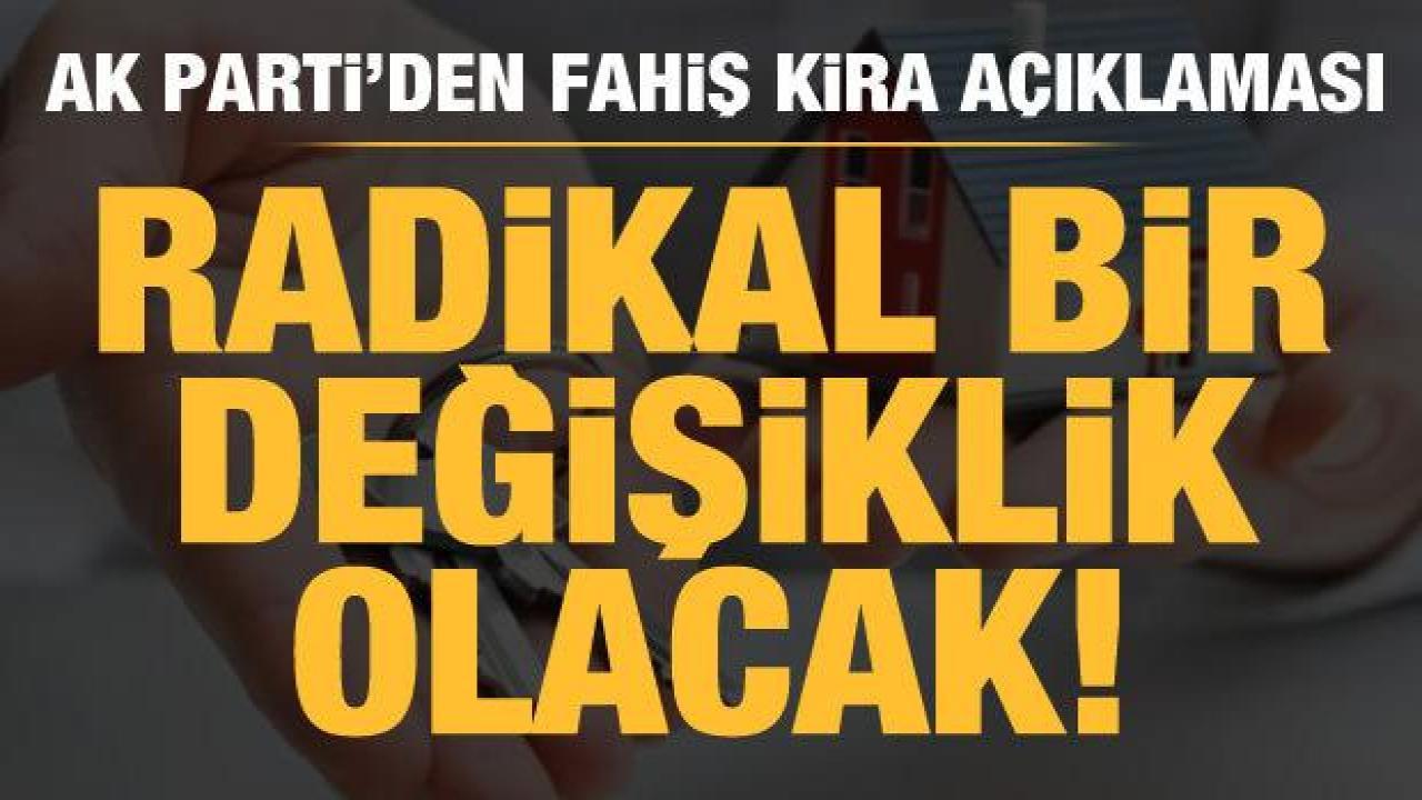 AK Parti Sözcüsü Ömer Çelik'ten fahiş kira açıklaması