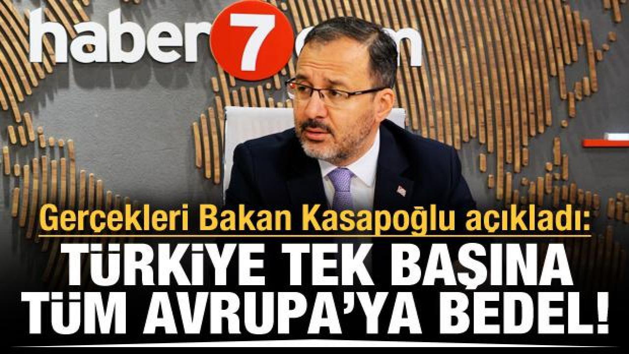 Bakan Kasapoğlu yurt gerçeğini açıkladı! 