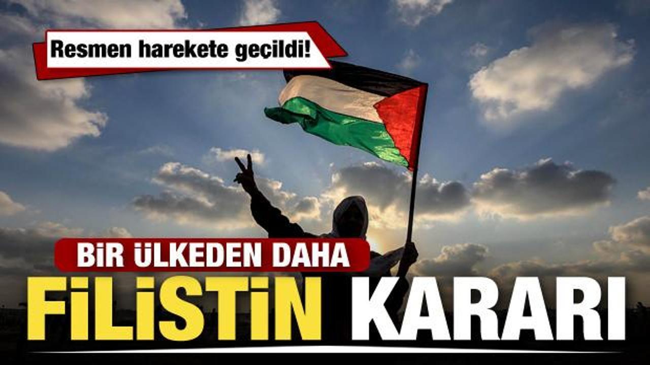 Bir ülkeden daha Filistin kararı! Resmen harekete geçildi
