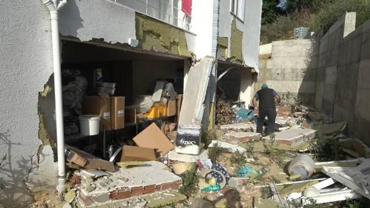 Bursa'da patlama! Ev sahibine kızan kiracı apartmanı havaya uçurdu