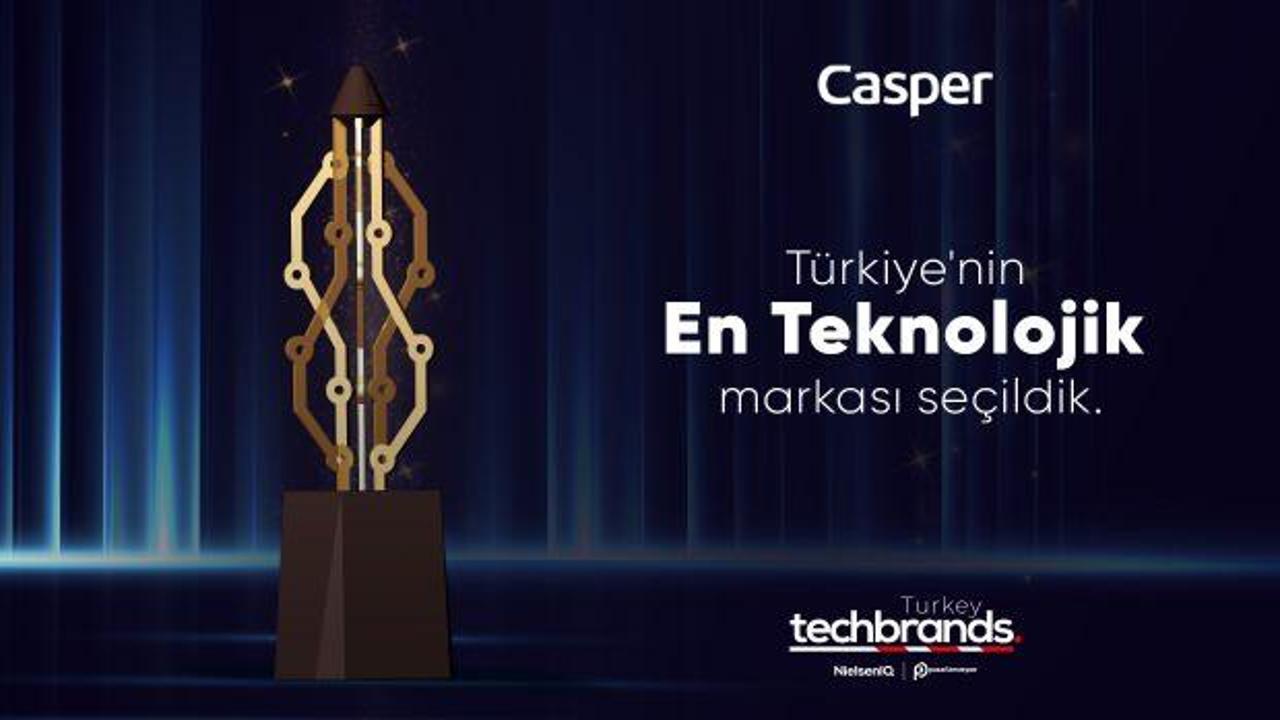 Casper, Tech Brands Turkey'de en teknolojil bilgisayar markası ödülünü aldı!