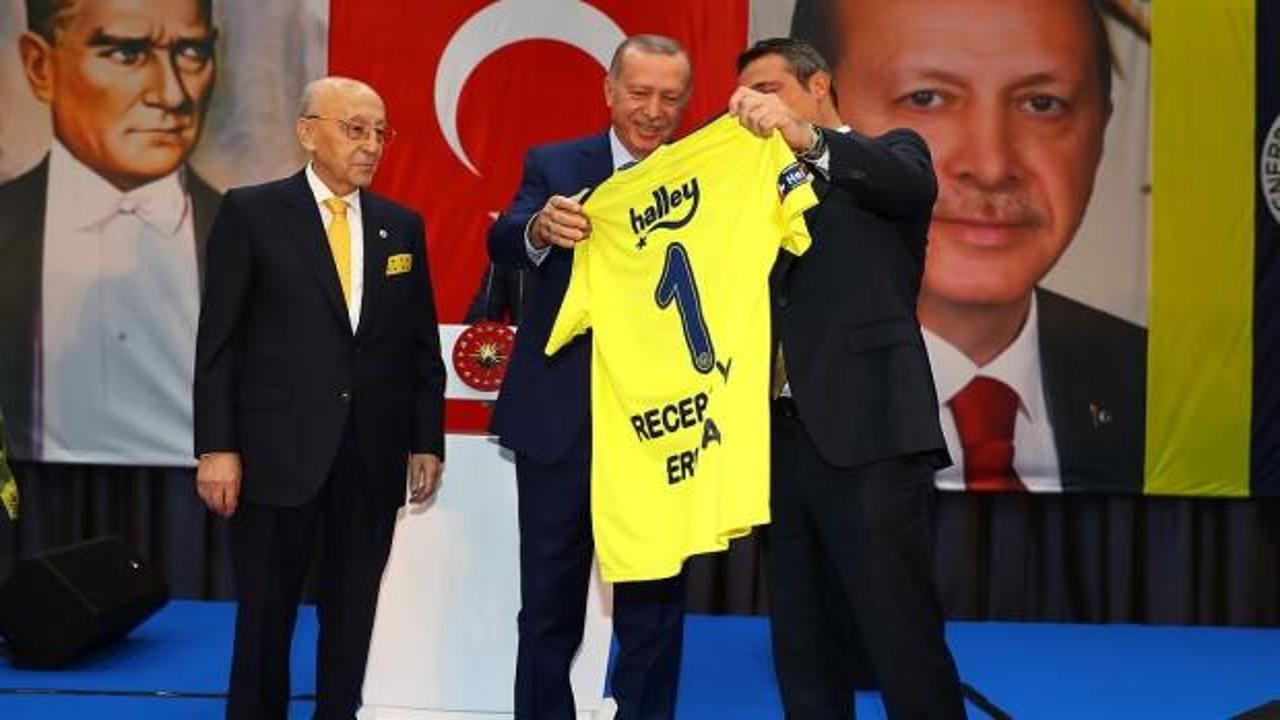 Cumhurbaşkanı Erdoğan'dan esprili gönderme: Artık Fenerbahçeli değilim