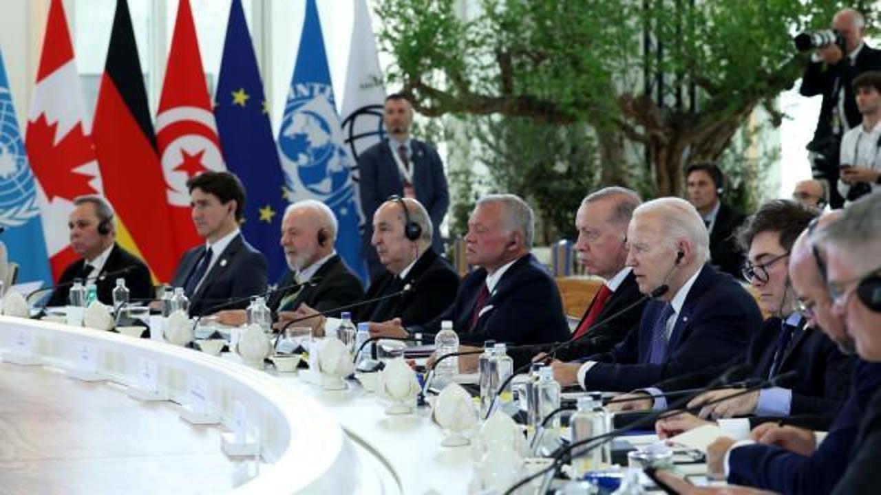 Cumhurbaşkanı Erdoğan'dan G7 Liderler Zirvesi mesajı