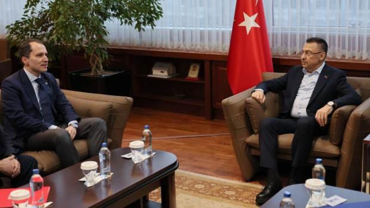 Cumhurbaşkanı Yardımcısı Oktay, Fatih Erbakan ve Ali Babacan ile görüştü