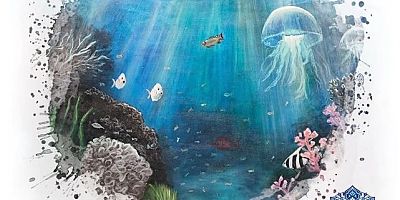 “Deniz&Mavi&Huzur” Sergisi Pendik’te Sanatseverlerle Buluşuyor