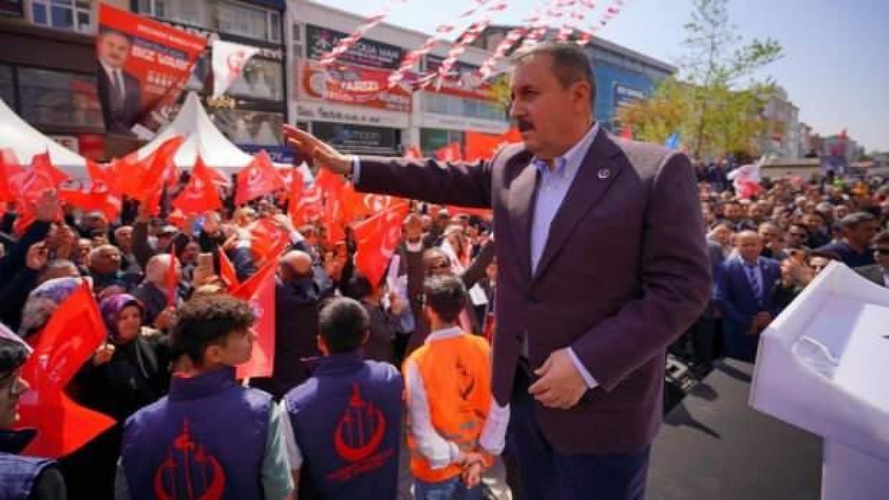 Destici: Terör örgütlerinin hepsi Kılıçdaroğlu'nu destekliyor