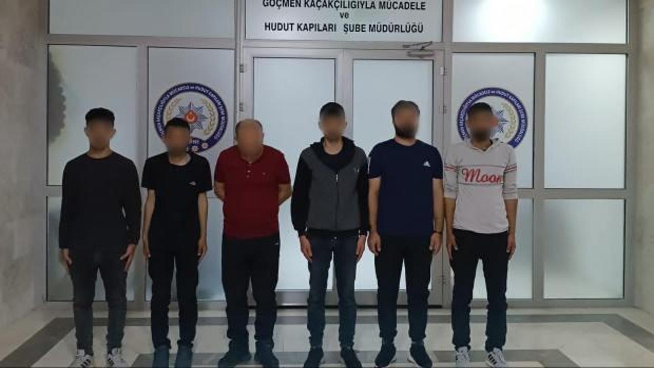 Edirne'de 5 kaçak göçmen yakalandı, 2 organizatör tutuklandı