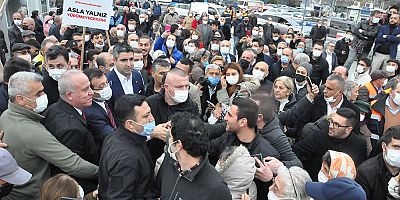 Ekrem İmamoğlu Kartal'da efsane sloganla karşılandı