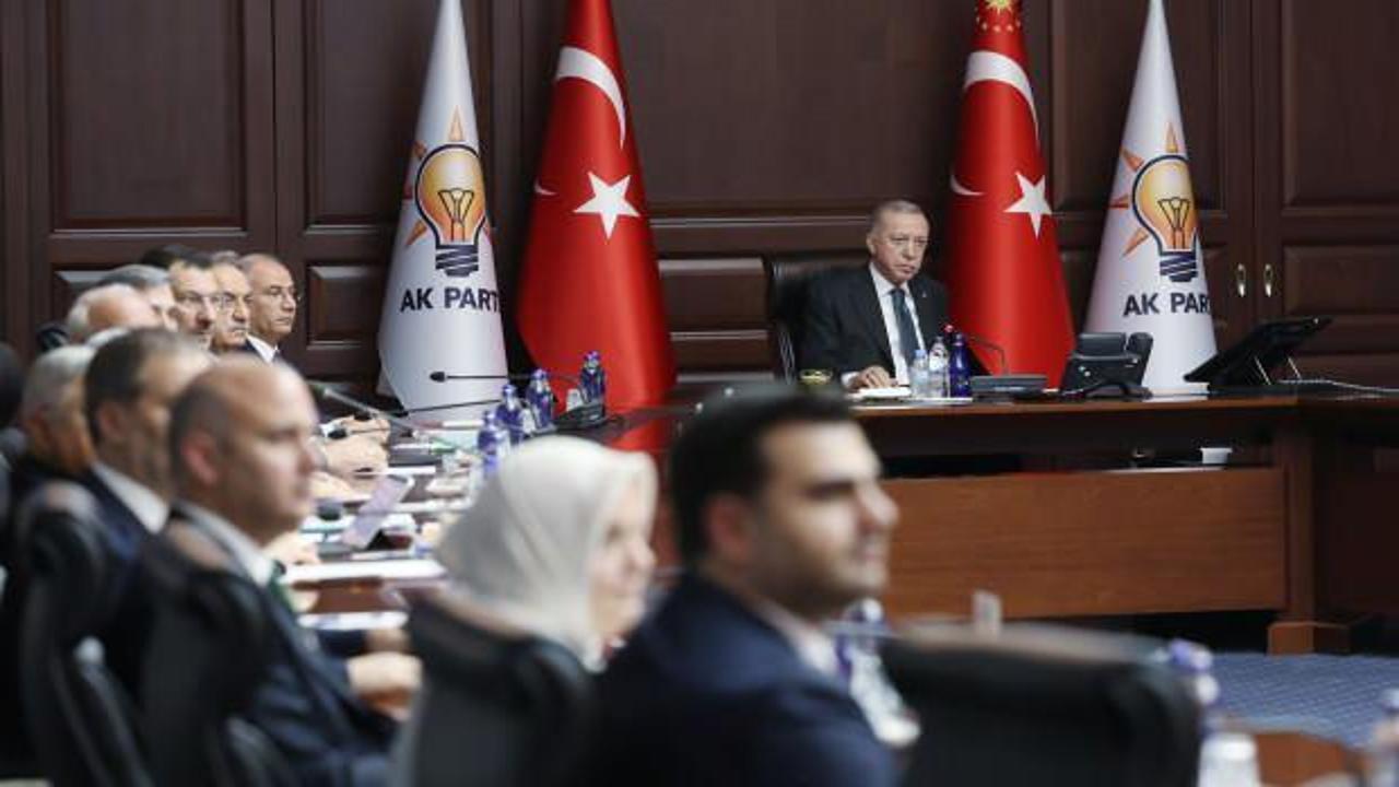 Erdoğan başkanlığındaki toplantı başladı