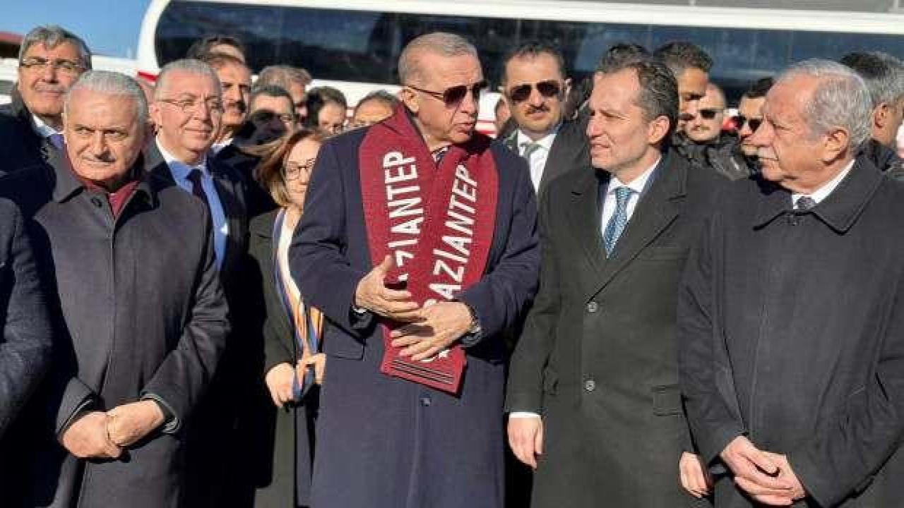 Fatih Erbakan'dan Başkan Erdoğan'a teşekkür
