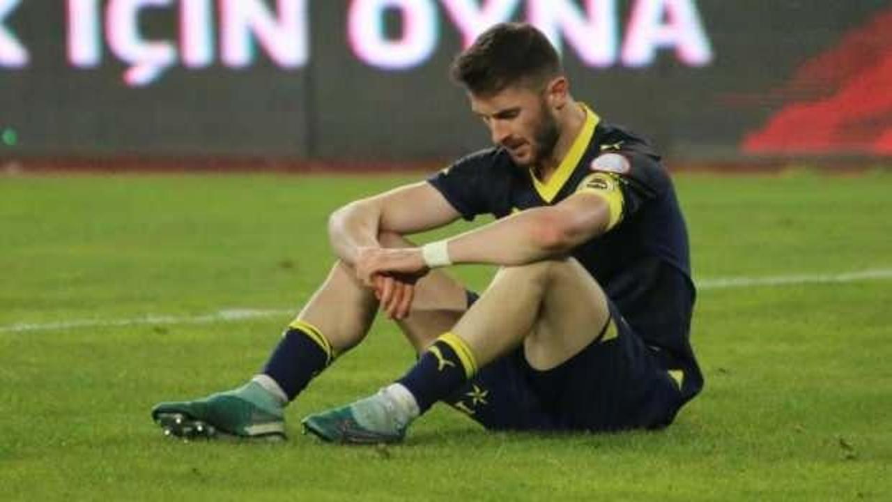 Fenerbahçeli futbolcular maç sonu üzüntü yaşadı