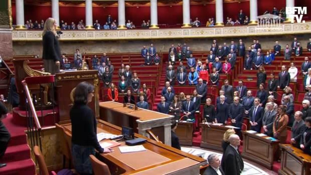 Fransa Meclisi'nde Türkiye için saygı duruşu