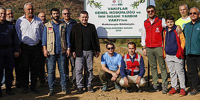 İHH’dan 3 İlde 25 Bin Fidan Desteği