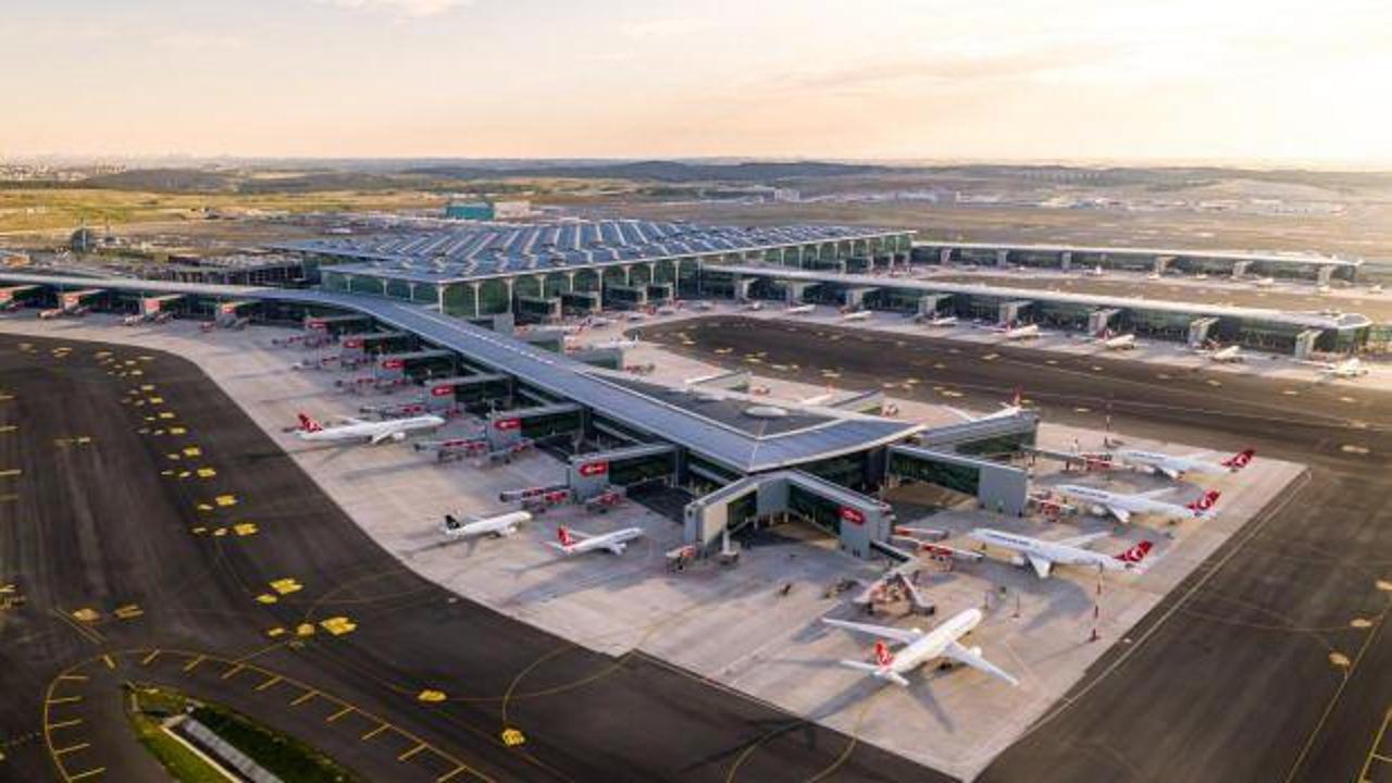İstanbul Havalimanı yoğunlukta Avrupa'da ilk sırada