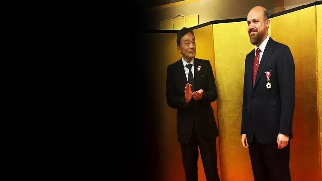 Japonya hükümetinden Bilal Erdoğan'a ödül!