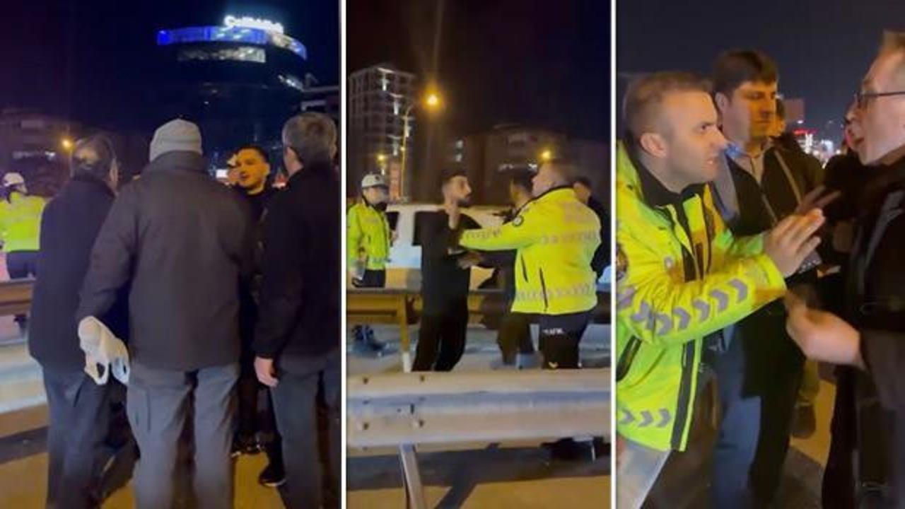 Kadıköy’de ‘makas’ kavgası! Rahat tavırlı sürücüyü linçten polis kurtardı