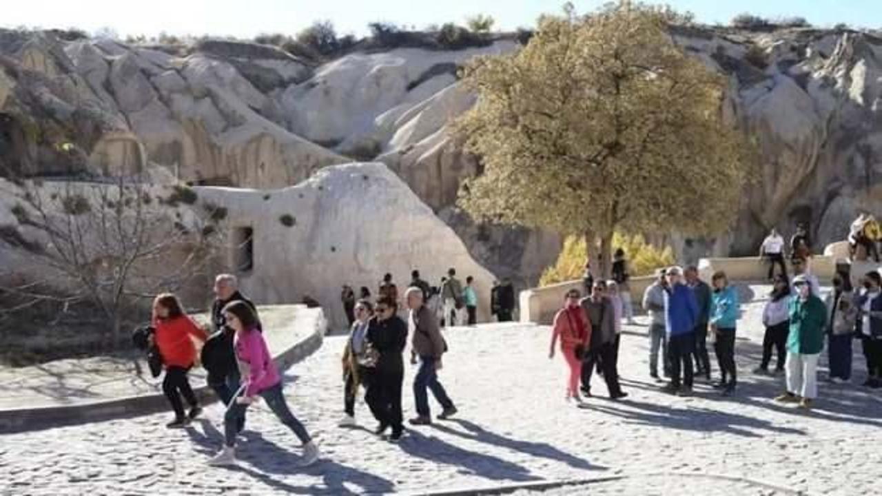 Kapadokya'da bayram tatilinde 243 bin 632 kişi ağırlandı