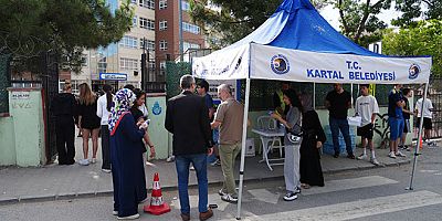 Kartal Belediyesi’nden LGS’de Anlamlı Destek!