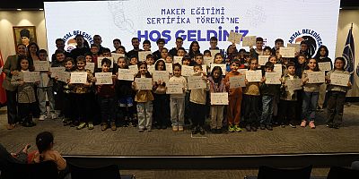 Kartal’da Geleceğin Mucitleri Sertifikalarını Aldı