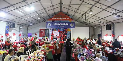 Kartal’da Sevgililer Günü’ne Özel Kadın Emeği Pazarı Açıldı