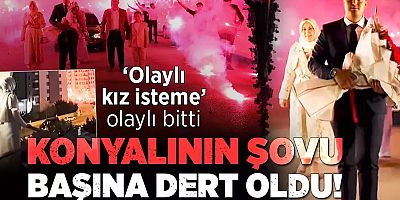 Konya’da “Kız İsteme” Gösterisi Gözaltıyla Bitti!