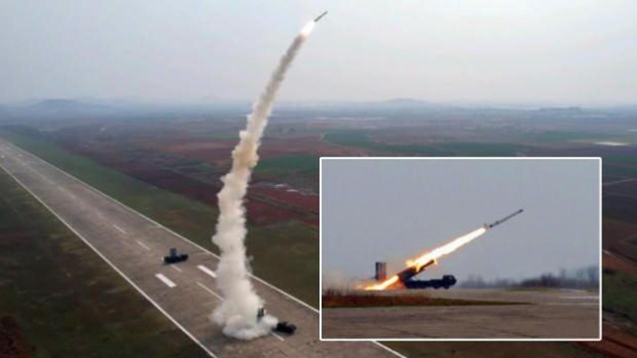 Kuzey Kore yeni tip uçaksavar füzesini test etti