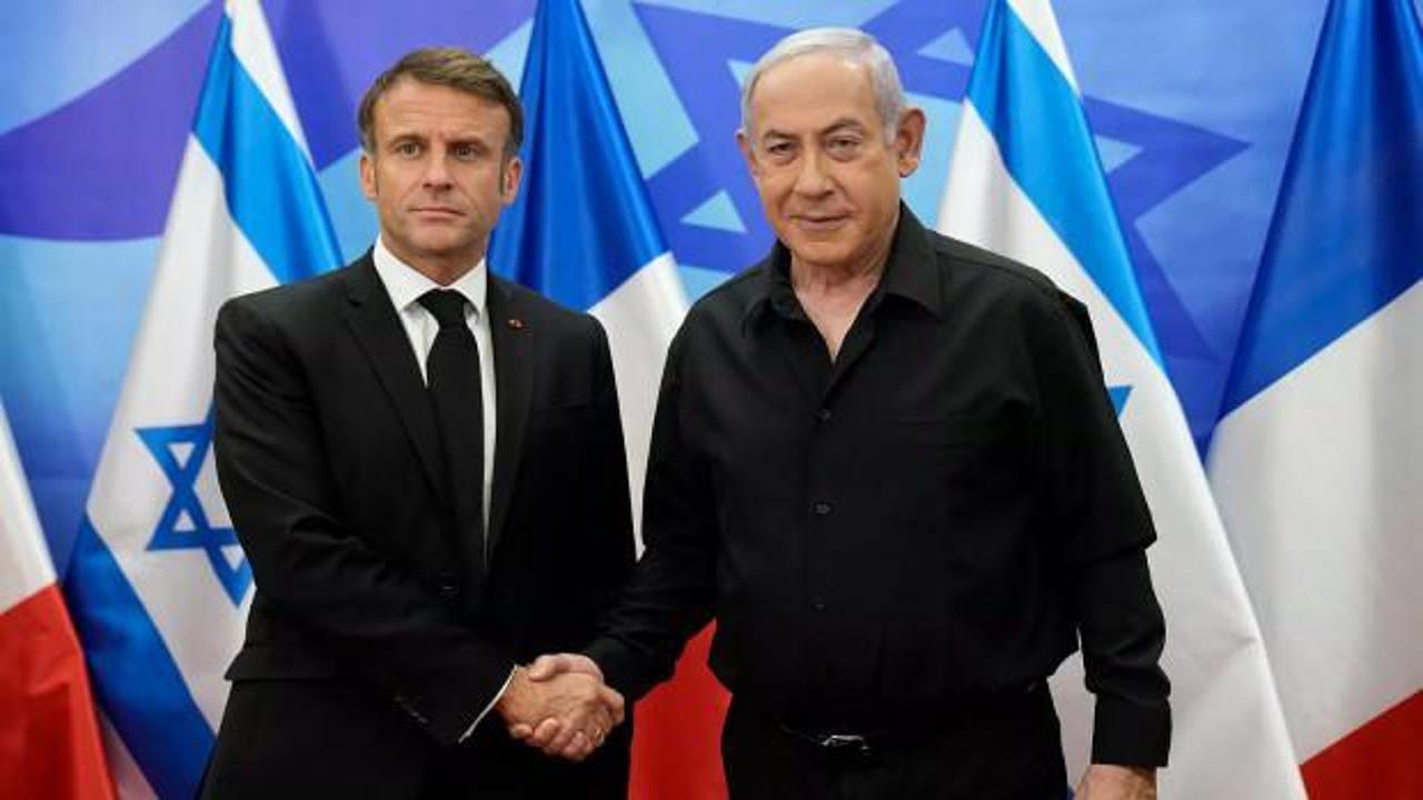 Macron'dan Netanyahu'ya: Filistinlilerin çektiği çile sona ermeli