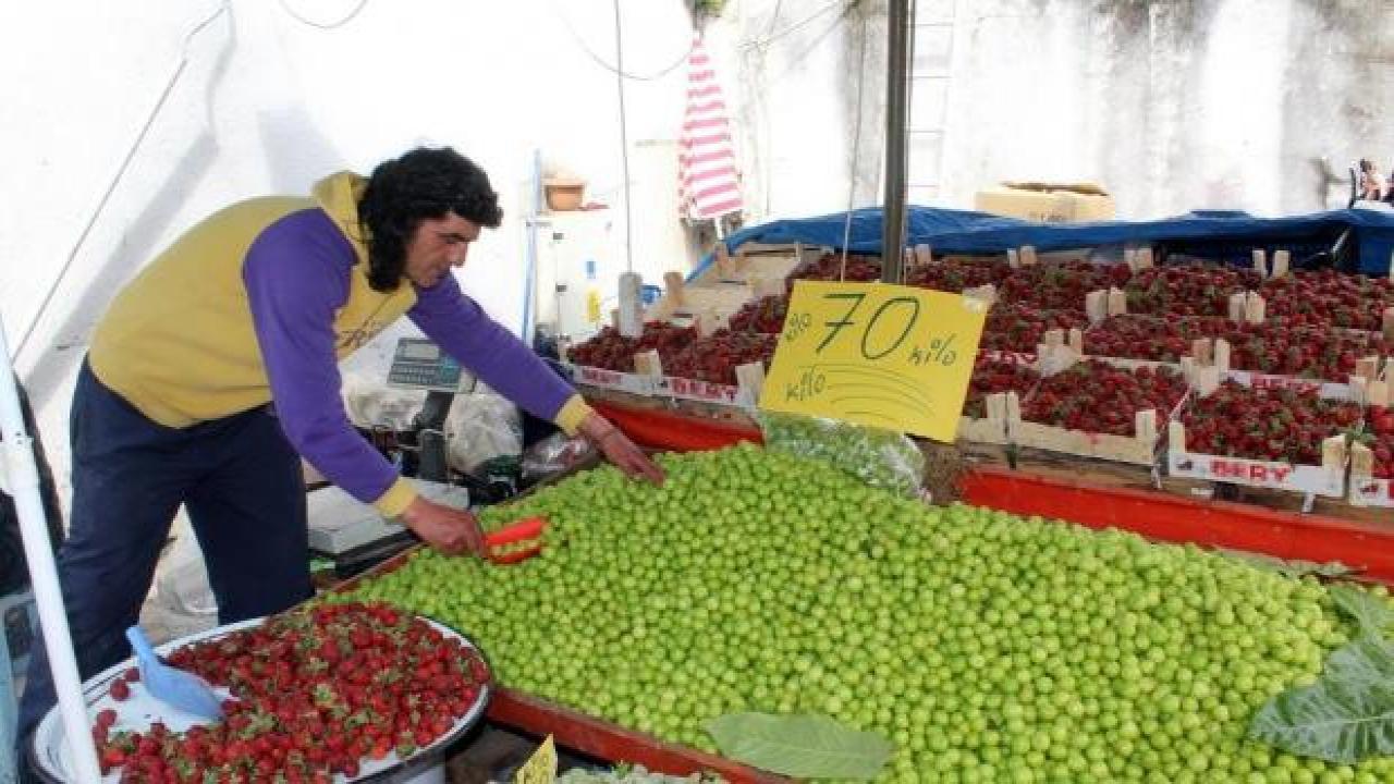 Mevsimin vazgeçilmezi erik, tezgahta 70 liradan satılıyor