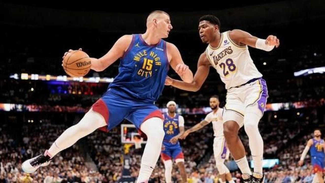 NBA play-off'larında Nuggets, Lakers'ı yenerek seride 1-0 öne geçti