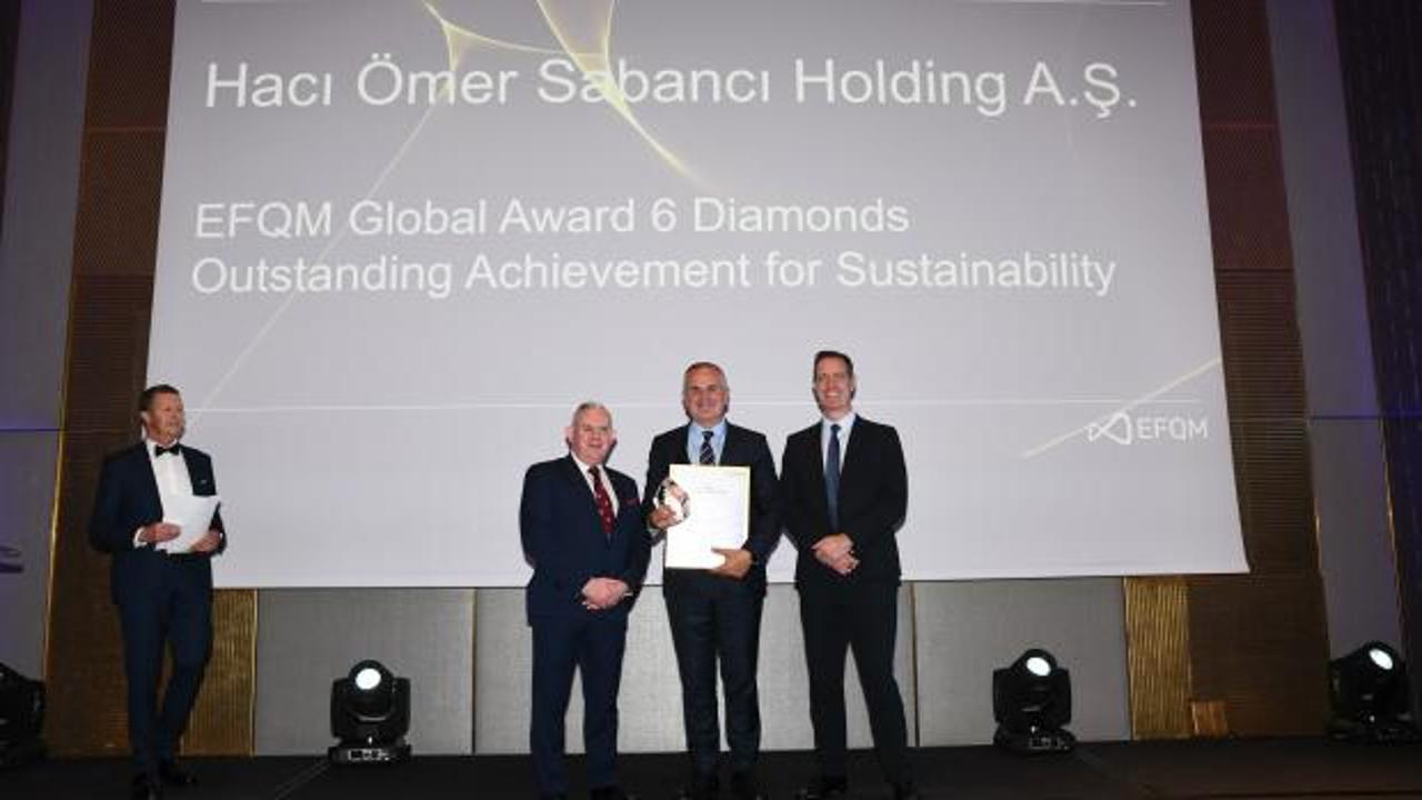 Sabancı Holding, EFQM Global Award'ın sahibi oldu