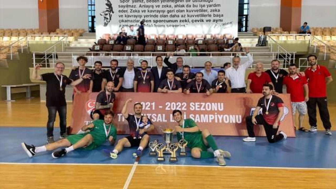TFF Futsal Ligi'nde şampiyon Şişli oldu