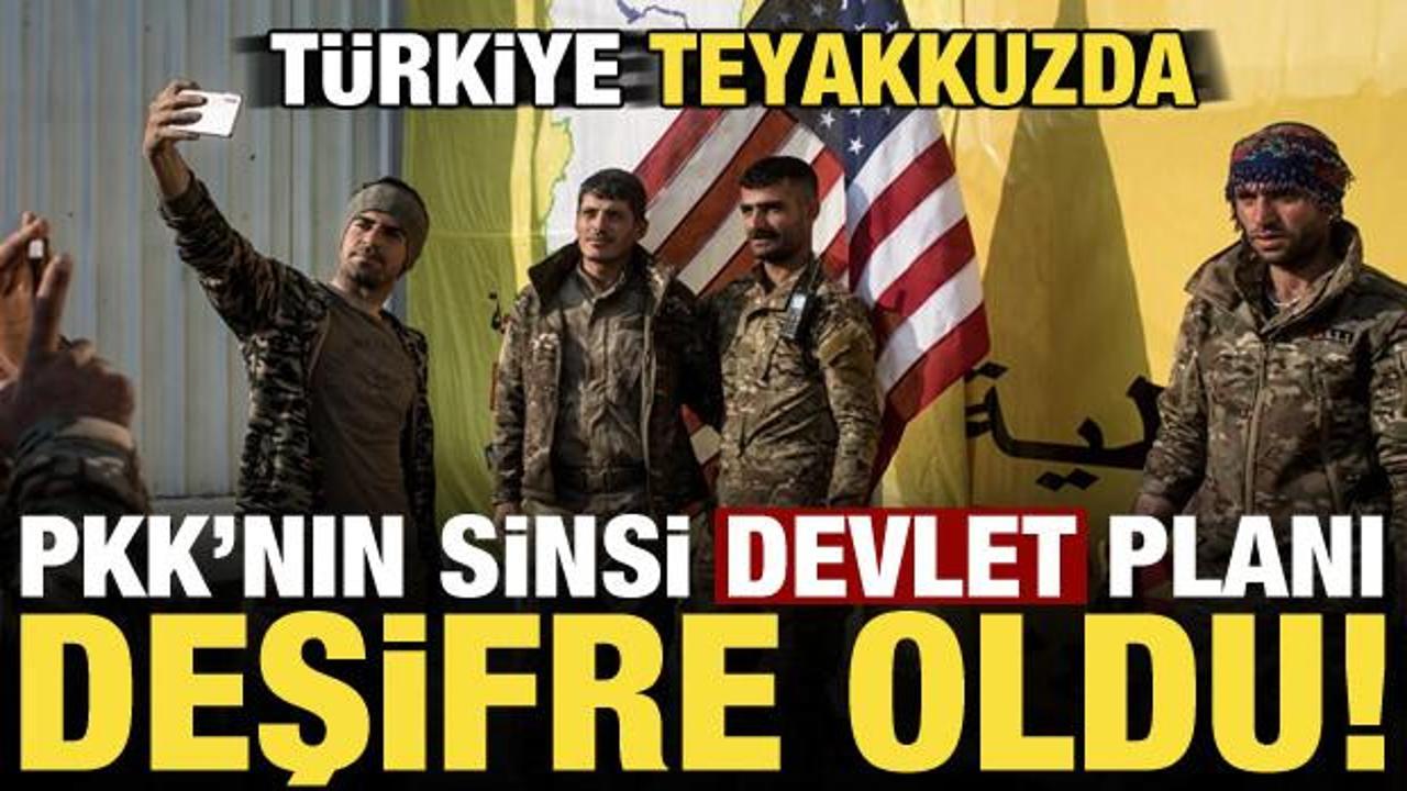 Türkiye teyakkuzda: PKK'nın sinsi 'devlet' planı deşifre oldu...