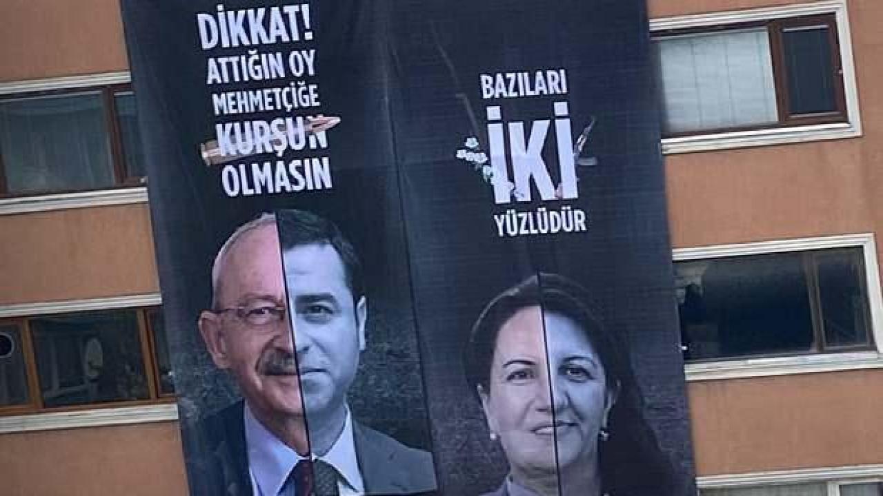 Ülkü Ocakları'nın pankartı CHP'yi çıldırttı! Kaftancıoğlu tehdit etti, cevap gecikmedi