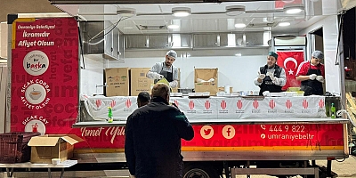 Ümraniye’de Sıcak Çorba Geleneği Sürüyor