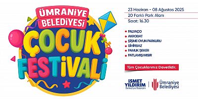 Ümraniye’de Yaz Tatiline Renk Katacak Çocuk Festivali Başlıyor!