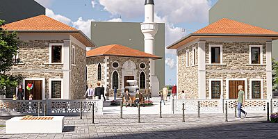 Ümraniye’nin Tarihî Mirası Cevher Ağa Camii Özgün Mimarisiyle Yeniden Yükseliyor
