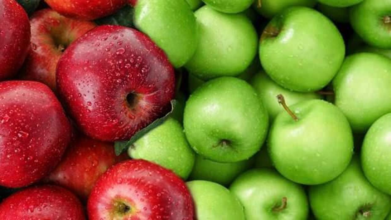 Yeşil elma mı kırmızı elma mı daha faydalı? Günde 1 adet elma yerseniz…