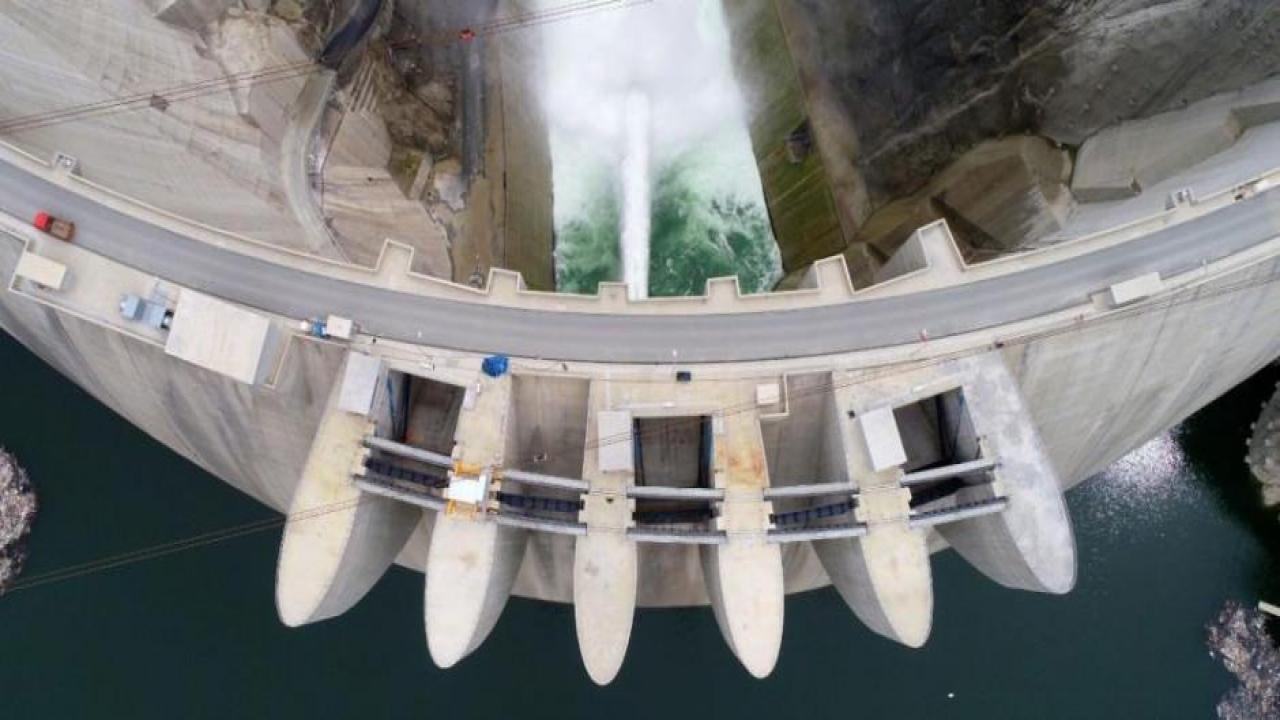 Yusufeli Barajı'nda su seviyesi 131 metreye ulaştı