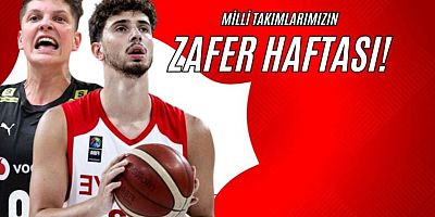 Zafer haftası hediyesi... Milli Takımlardan Büyük Başarılar